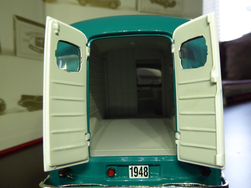 Opening rear double doors